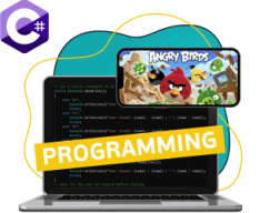 Программирование на C#. Удивительный мир 2D-игр - Школа программирования для детей, компьютерные курсы для школьников, начинающих и подростков - KIBERone г. Красноуральск