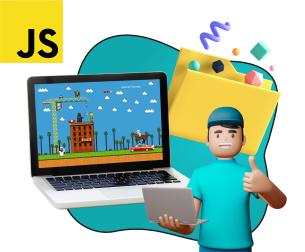 Программирование на JavaScript. Учимся создавать игры! - Школа программирования для детей, компьютерные курсы для школьников, начинающих и подростков - KIBERone г. Красноуральск
